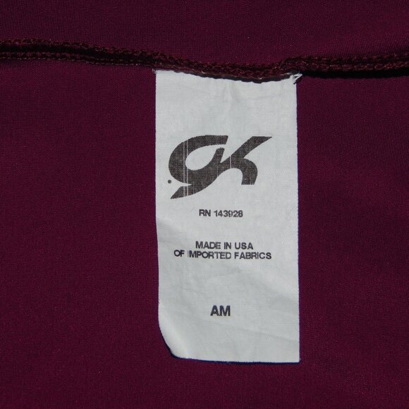 GK Shiny Red Sequin Leotard AM - Picture 5 of 7